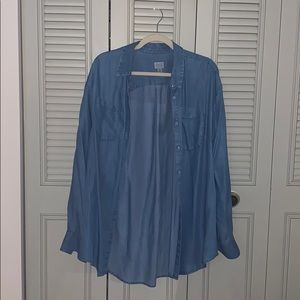 Blue Button Down